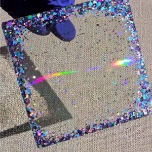 Holographic Glitter Edge Ornament
